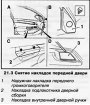 Открыть статью Снятие и установка обивки боковых дверей