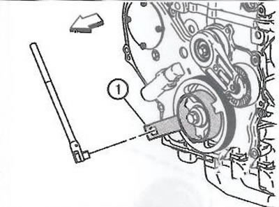 1. Установить EN-38122-A держатель (1).