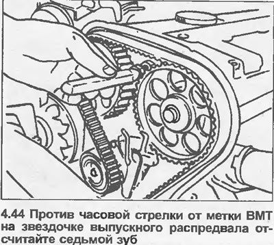 44. Против часовой стрелки отметки ВМТ на…