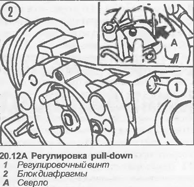 12. Сверлом соответствующего диаметра измерьте…