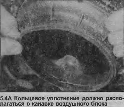 4. При установке проверьте, чтобы кольцевое…
