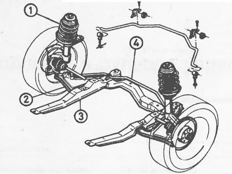 Схема передней подвески опель астра j