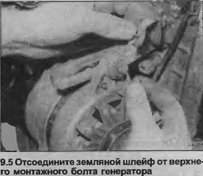 5. Открутите два монтажных болта и гайки, уберите…