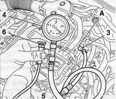 2.4 Установка прибора Opel-KM-J-34730-91 (4) для…