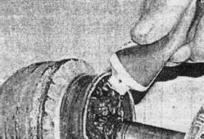 4.11 Набивка ШРУСа смазкой