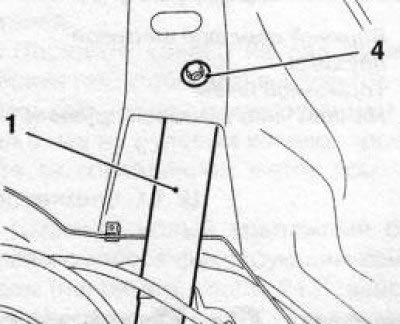 8.4 Верхний болт Тогх (4) крепления амортизатора…