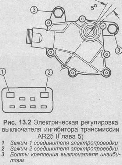 58. Чтобы отрегулировать выключатель…