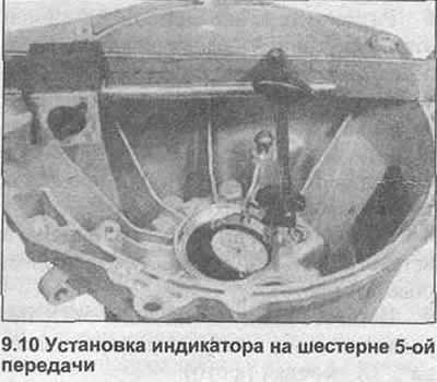 10. Установите испытательный индикатор на…