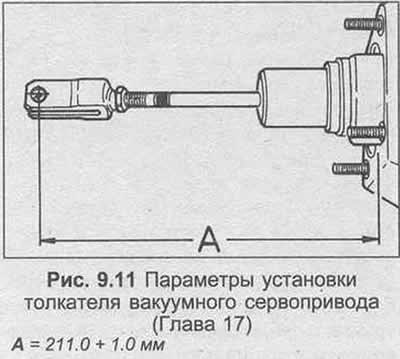 9. Ослабьте контргайку и открутите хомут с…