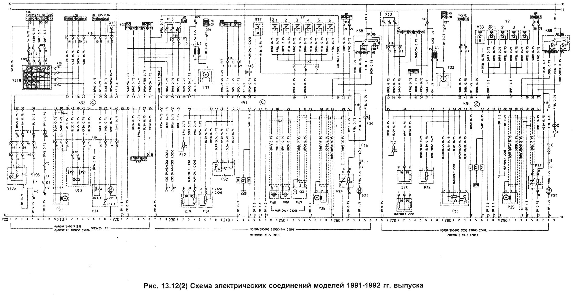 Схема электрооборудования опель мерива