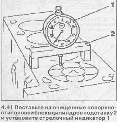 42. Установите стрелку индикатора на ноль.