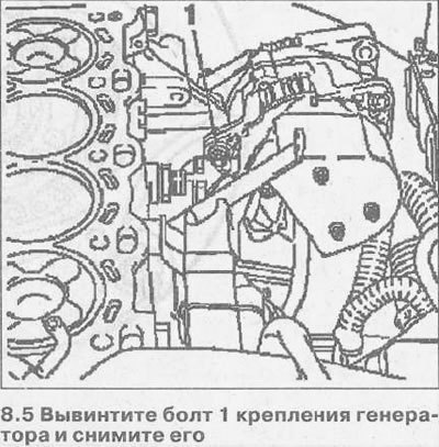 6. Извлеките упорный штифт 2 КМ-929, с помощью…