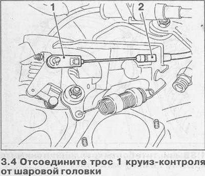 5. Сожмите плоскогубцами скобу 2 и выдавить ее…