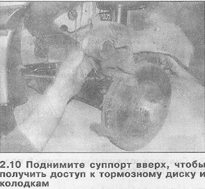 Внимание! Тормозной шланг от суппорта не…