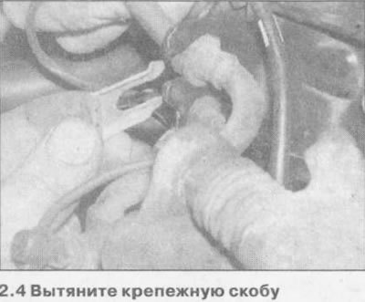Стойка передней подвески — снятие и установка