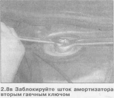 Внимание! Не откручивайте гайку штока…