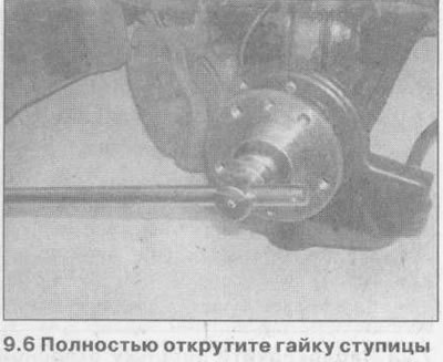 Ступица и подшипники переднего колеса — снятие и…