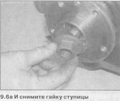 Ступица и подшипники переднего колеса — снятие и…