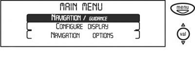 Рис. 1.28. Выбор функции Navigator/ Guidance