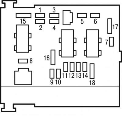 Рис. 1.110. Блок предохранителей в моторном отсеке