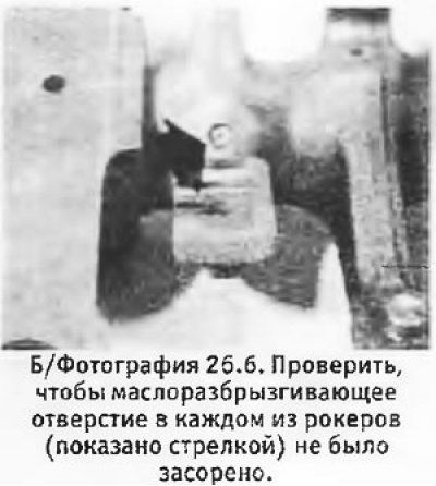 6. Проверить рокеры на износ подшипников,…