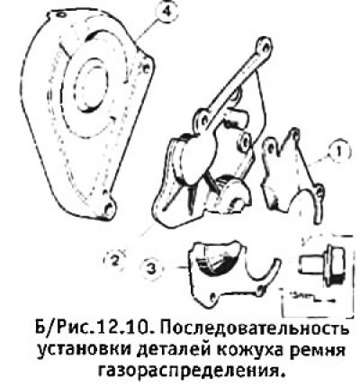 36. Установить кожух приводного ремня в…