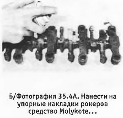 4. Еще раз осмотреть рокеры, чтобы убедиться, что…