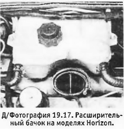 17. Вывернуть болты и снят расширительный бачок…