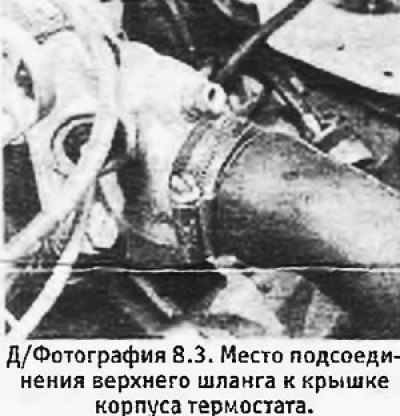 3. Ослабить хомут и отсоединить от крышки корпуса…
