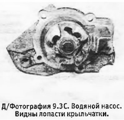 3. Вывернуть болты и вытащить водяной насос из…