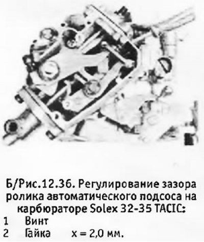 5. отрегулированных холостых оборотах и пусковом…