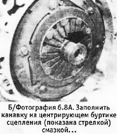 8. Заполнить канавку на установочном буртике…
