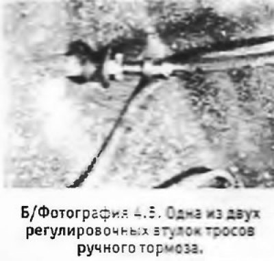 5. Тросы ручного тормоза регулируются с помощью…
