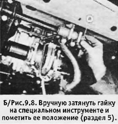 7. Затянуть болты кронштейнов наружных креплений…