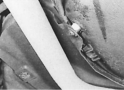 Расположение жаростойкого щитка на обратной…