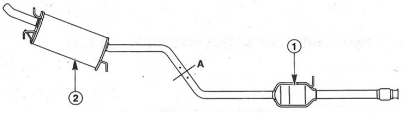 Рено логан 2 выхлопная система схема