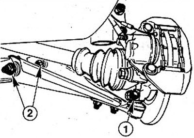 Передняя подвеска рено лагуна 1 схема