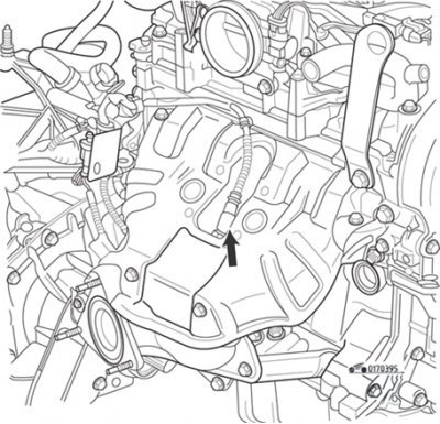 Рис. 3.95. Верхний датчик концентрации кислорода