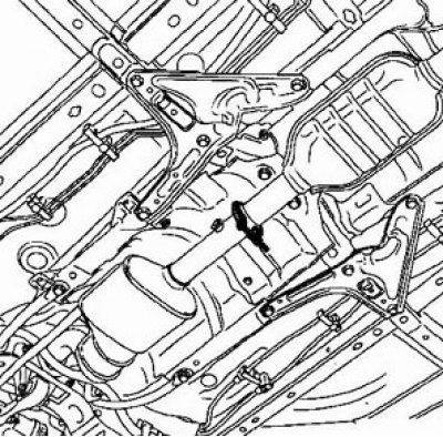 Рено симбол схема выхлопной системы
