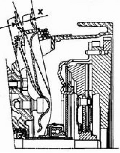 Ход вилки выключения сцепления проверяйте перед вмешательством в систему сцепления.