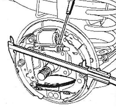 Схема задних колодок рено дастер 4х4