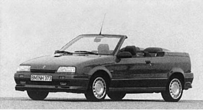Renault 19 кабриолет — 16 клапанов