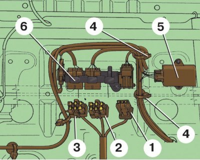 1 – колодка боковой подушки безопасности; 2 –…