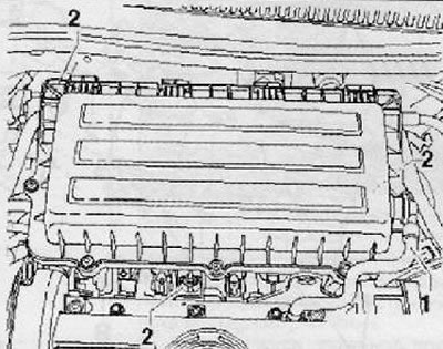 3. Отвернуть болты крепления и снять корпус…