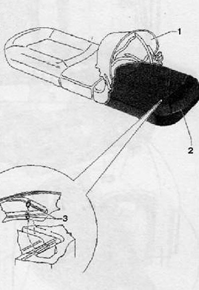 1. Подсоединить покрытие (1), используя новые…