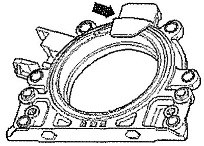 Указание: Задающий ротор не проворачивать из крышки коленвала не вынимать.