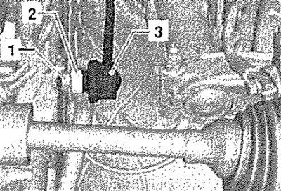 Отвернуть гайку -1-. Отсоединить стойки -3- от…
