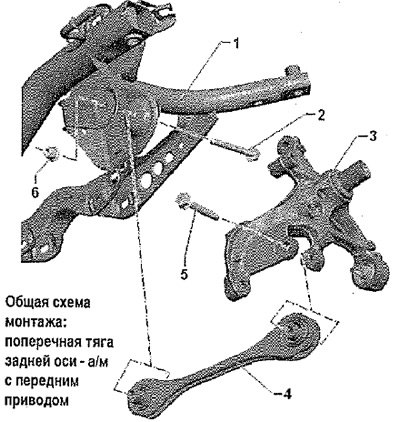 передняя подвеска шкода октавия а5 схема