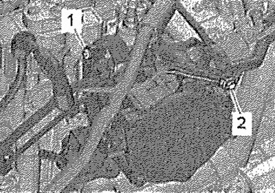 Снять насос высокого давления. Вывернуть винт -2-…