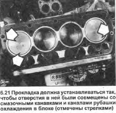 21. Оботрите контактные поверхности головки и…